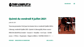 What Turf-complet.fr website looked like in 2021 (2 years ago)