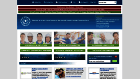 What Texasworkforce.org website looked like in 2021 (4 years ago)