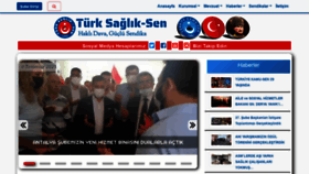 What Turksagliksen.org.tr website looked like in 2021 (2 years ago)