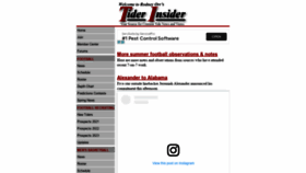 What Tiderinsider.com website looked like in 2021 (2 years ago)
