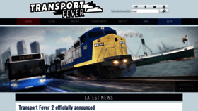 What Transportfever.com website looked like in 2021 (2 years ago)