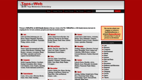 What Topsofweb.com website looked like in 2021 (2 years ago)