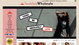 What Trendystylewholesale.com website looked like in 2021 (2 years ago)