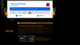 What Tuningracers.de website looked like in 2021 (2 years ago)