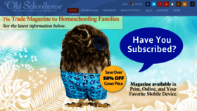 What Theoldschoolhouse.com website looked like in 2021 (2 years ago)