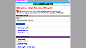 What Trangtainhac.com website looked like in 2021 (2 years ago)