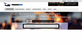 What Trenerzy.net website looked like in 2021 (2 years ago)