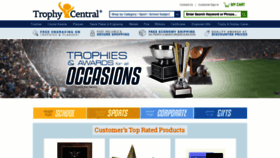 What Trophycentral.com website looked like in 2021 (2 years ago)