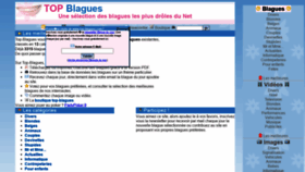 What Top-blagues.com website looked like in 2021 (4 years ago)