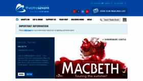 What Theatresevern.co.uk website looked like in 2021 (2 years ago)