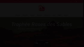What Trophee-roses-des-sables.com website looked like in 2021 (2 years ago)