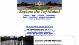 What Taj-mahal.net website looked like in 2021 (2 years ago)