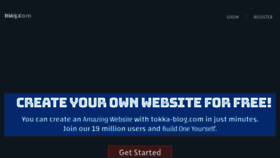 What Tokka-blog.com website looked like in 2021 (2 years ago)