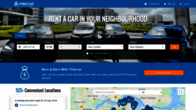 What Tribecar.com website looked like in 2021 (2 years ago)
