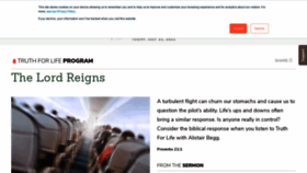 What Truthforlife.org website looked like in 2021 (3 years ago)