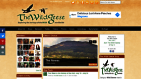 What Thewildgeese.com website looked like in 2021 (2 years ago)