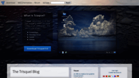 What Trisquel.info website looked like in 2021 (3 years ago)