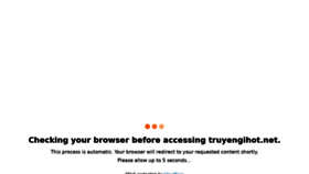 What Truyengihot.net website looked like in 2021 (3 years ago)