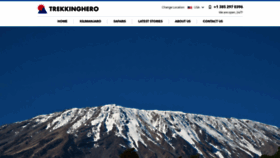 What Trekkinghero.com website looked like in 2021 (2 years ago)