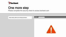 What Taxhawk.com website looked like in 2021 (2 years ago)