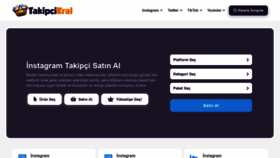 What Takipcikral.com website looked like in 2021 (2 years ago)