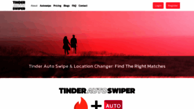 What Tinderautoswiper.com website looked like in 2021 (2 years ago)