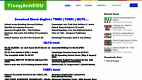 What Tienganhedu.com website looked like in 2021 (2 years ago)