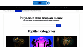 What Telegramgruplinkleri.com website looked like in 2021 (2 years ago)