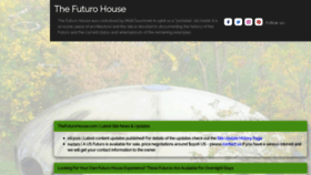 What Thefuturohouse.com website looked like in 2021 (2 years ago)