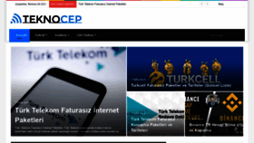 What Teknocep.net website looked like in 2021 (2 years ago)