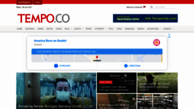 What Tempo.co website looked like in 2021 (2 years ago)
