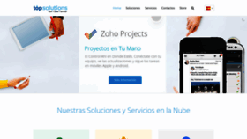 What Topsolutions.es website looked like in 2021 (2 years ago)
