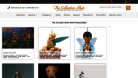 What Thecollectionshop.com website looked like in 2021 (2 years ago)