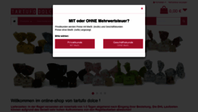 What Tartufo-dolce.de website looked like in 2021 (4 years ago)