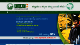 What Tuaf.edu.vn website looked like in 2021 (2 years ago)