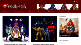 What Thundercatslair.org website looked like in 2021 (2 years ago)