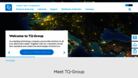 What Tq-group.com website looked like in 2021 (2 years ago)