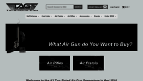 What Topairgun.com website looked like in 2021 (2 years ago)