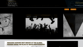 What Thespiderawards.com website looked like in 2021 (2 years ago)