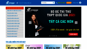 What Tailieugiaoan.com website looked like in 2021 (2 years ago)