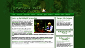 What Terracetalk.com website looked like in 2021 (2 years ago)