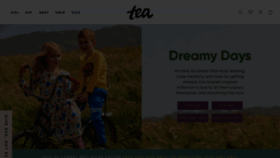 What Teacollection.com website looked like in 2021 (2 years ago)