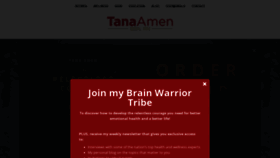 What Tanaamen.com website looked like in 2021 (2 years ago)
