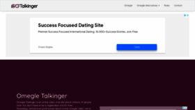 What Talkinger.com website looked like in 2021 (2 years ago)