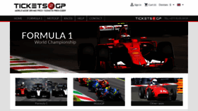 What Tickets2gp.com website looked like in 2021 (2 years ago)