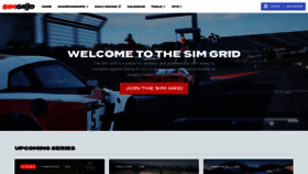 What Thesimgrid.com website looked like in 2021 (4 years ago)