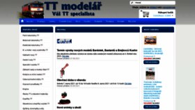 What Ttmodelar.eu website looked like in 2021 (2 years ago)