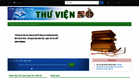 What Thuvienso.cdtm.edu.vn website looked like in 2021 (2 years ago)