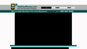 What Tollfreephone.com website looked like in 2021 (2 years ago)