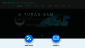 What Turansam.org website looked like in 2021 (2 years ago)